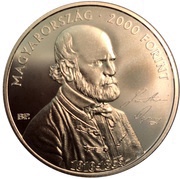 2000 Forint Ignác Semmelweis obverse image