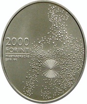 2000 Forint György Hevesy obverse image