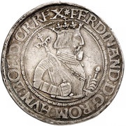 1 Reichsthaler - 72 kreuzer - Ferdinand I Klagenfurt obverse image