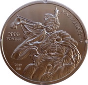 2000 Forint Gyula Benczúr obverse image