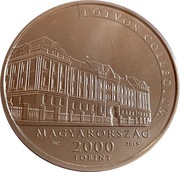 2000 Forint Loránd Eötvös obverse image