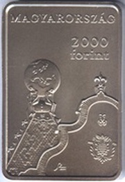 2000 Forint Geological Institute obverse image