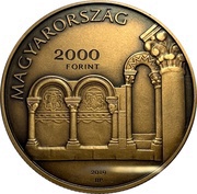 2000 Forint Esztergom, Várhegy és Víziváros obverse image