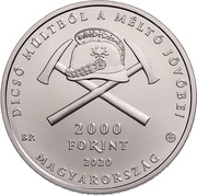 2000 Forint Hungarian Fire Brigade obverse image