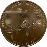 2000 Forint Budapest Stock Exchange, Hungary, 2020 reverse image
