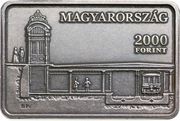2000 Forint Millennium Underground Railway obverse image