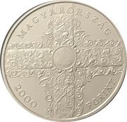 2000 Forint 52nd International Eusharistic Congress obverse image