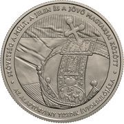 2000 Forint Fundamental Law, Hungary, 2021 reverse image