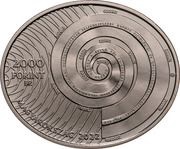 2000 Forint Békésy György obverse image