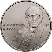 2000 Forint Milton Friedmann, Hungary, 2022 reverse image