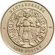 2000 Forint The Golden florin of Hunyadi János reverse image