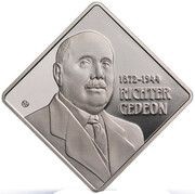 2000 Forint 150th Anniversary of the birth of Gedeon Richter, Hungary, 2022 reverse image