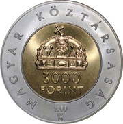 3000 Forint Hungarian Kingdom obverse image