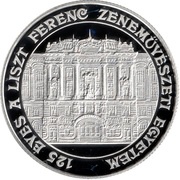 3000 Forint Ferenc Liszt Music Academy, Hungary, 2000 reverse image