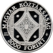 3000 Forint Széchenyi Library obverse image