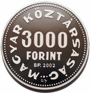3000 Forint Margit Kovács obverse image