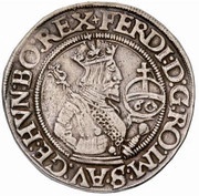 1 Guldenthaler - 60 Kreuzer - Ferdinand I Klagenfurt obverse image
