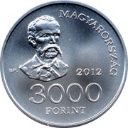 3000 Forint The Tragedy of Man by Imre Madách obverse image