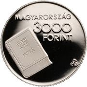 3000 Forint József Eötvös obverse image