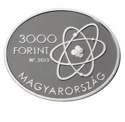 3000 Forint Jenő Wigner, Hungary, 2013 reverse image