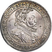 1 Thaler - Rudolf II Hall obverse image
