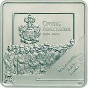 3000 Forint Sopron, the most loyal city reverse image