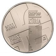 3000 Forint Kúria obverse image
