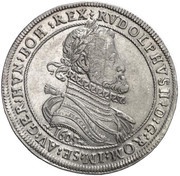 1 Thaler - Rudolf II Hall obverse image