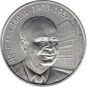 5000 Forint János Neumann, Hungary, 2003 reverse image
