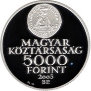 5000 Forint Rákóczi's War of Liberation obverse image