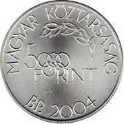 5000 Forint Olympic Boxers obverse image