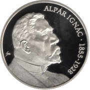 5000 Forint Ignác Alpár, Hungary, 2005 reverse image