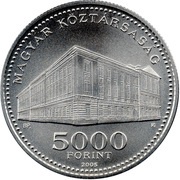 5000 Forint Károli Gáspár Reformed University obverse image