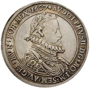 1 Thaler - Rudolf II Hall obverse image