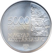 5000 Forint Dezső Kosztolányi obverse image