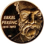 5000 Forint Ferenc Erkel, Hungary, 2010 reverse image
