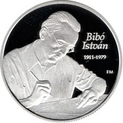 5000 Forint István Bibó, Hungary, 2011 reverse image