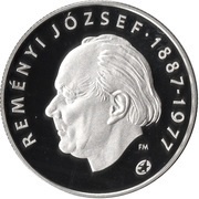 5000 Forint József Reményi, Hungary, 2012 reverse image