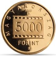 5000 Forint Robert Capa obverse image
