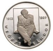 5000 Forint Sándor Weöres obverse image