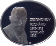 5000 Forint Zsigmondy Richárd, Hungary, 2015 reverse image