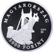 5000 Forint Kálmán Széll, Hungary, 2015 reverse image