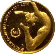 5000 Forint XXXI. Olympic Games, Hungary, 2016 reverse image