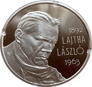 5000 Forint László Lajtha, Hungary, 2017 reverse image