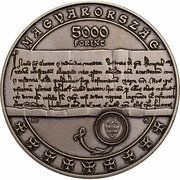 5000 Forint The Golden Bull of Andrew II obverse image