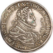 1 Thaler - Rudolf II Hall obverse image