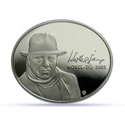7500 Forint Imre Kertész obverse image
