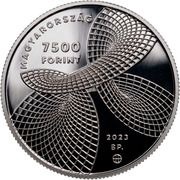 7500 Forint Raoul Bott obverse image