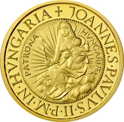 10 000 Forint Papal Visit, Hungary, 1991 reverse image