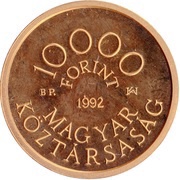 10 000 Forint Károly Róbert obverse image
